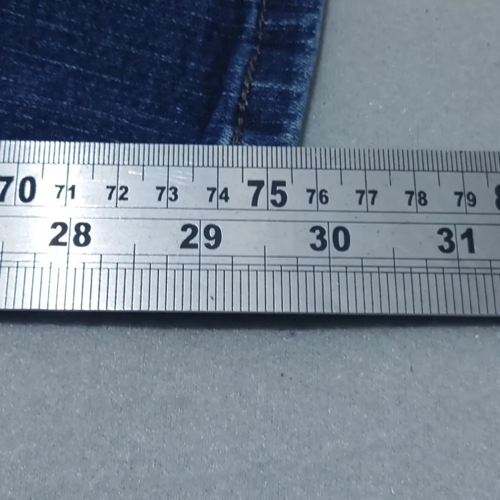 Levi's 512 Slim Womens Blue Jeans Size 14 Perfectly Slimming Cotton W32 L30 - Picture 6 of 6